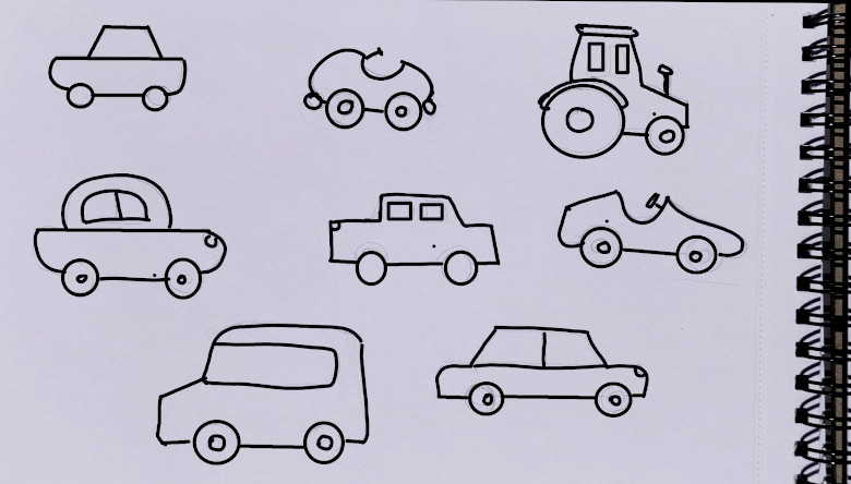 disegno automobili base